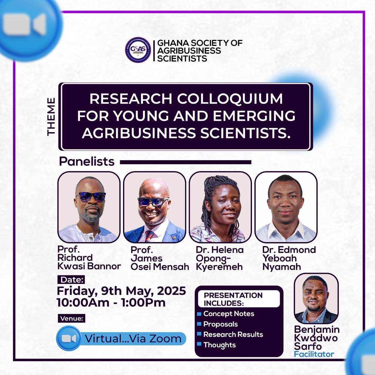 Research Colloquium for Young Emerging Agribusiness Scientists