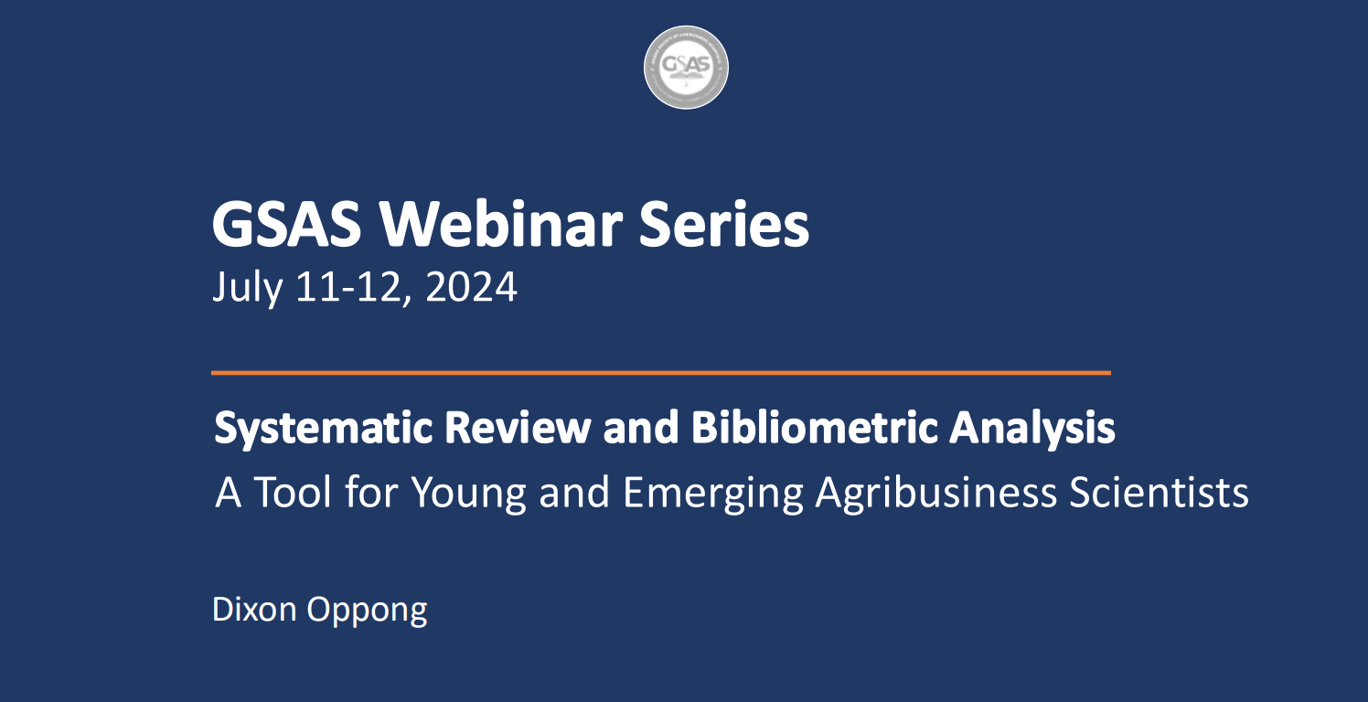 GSAS Webinar Series (July 11-12, 2024)